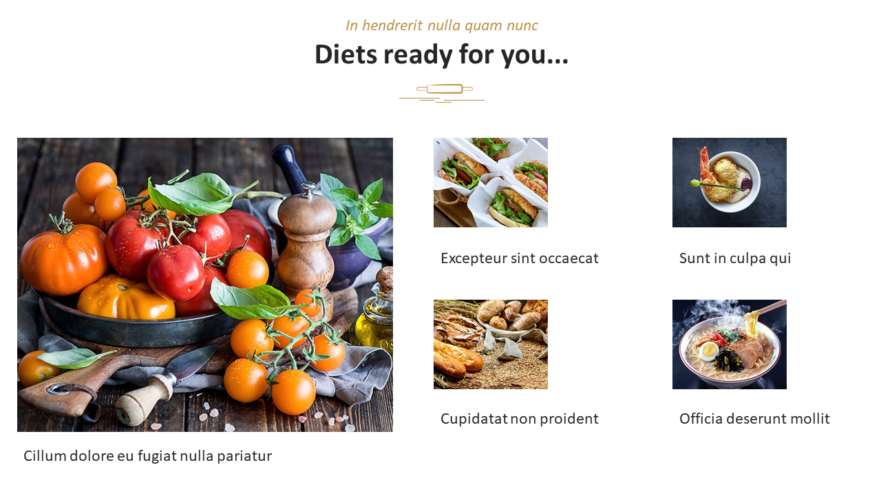 Diet Food Presentation Template